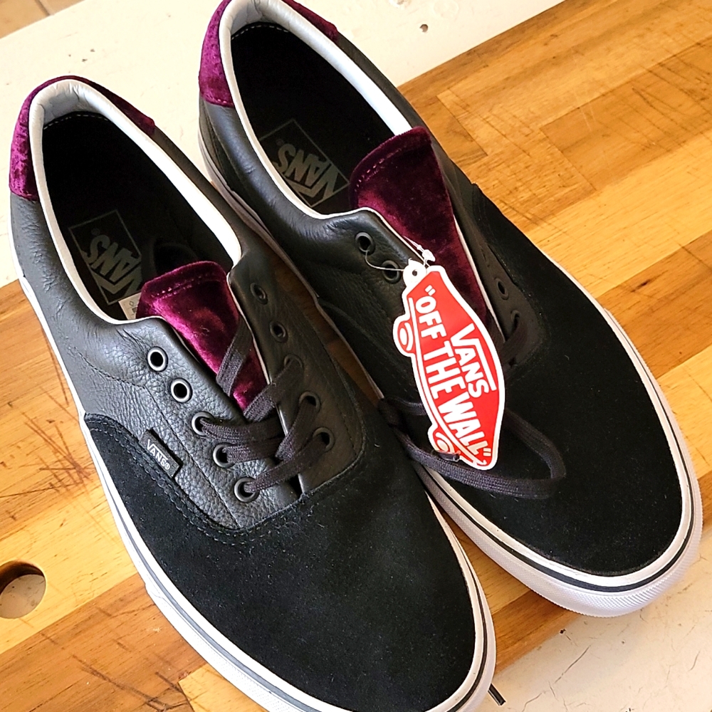 Vans Era Leather/Suede/Velvet Size 13